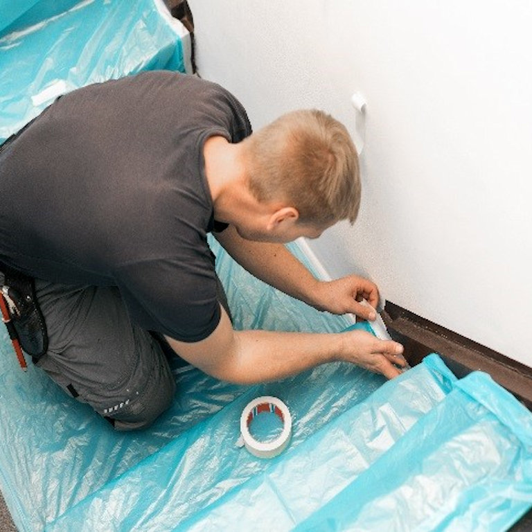 Loft Insulation Removal - Protecting the property for access