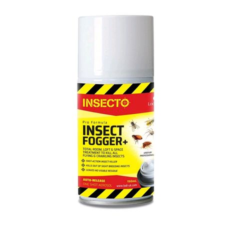 PACK OF 2 INSECTO PRO FORMULA INSECT FOGGER+ 150ML