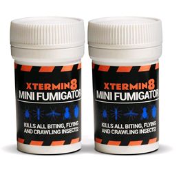 2 spider killer fumgigator smoke bombs Xtermin8Prob spiders