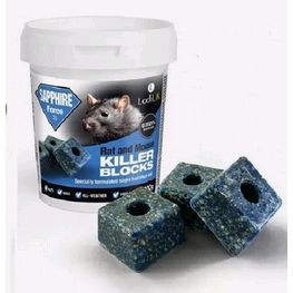 Sapphire Ultra Rat Mouse Block Strong Fast Single Feed Bait Blocks