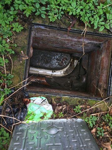 Broken Drain 1