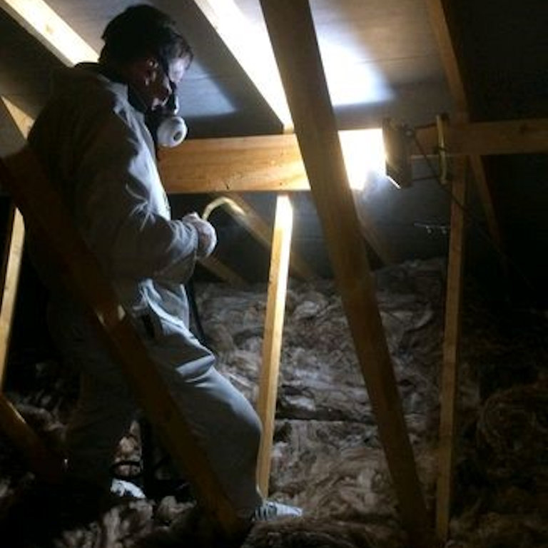 Contaminated Loft Insulation Insulation Removal and Replacement Service